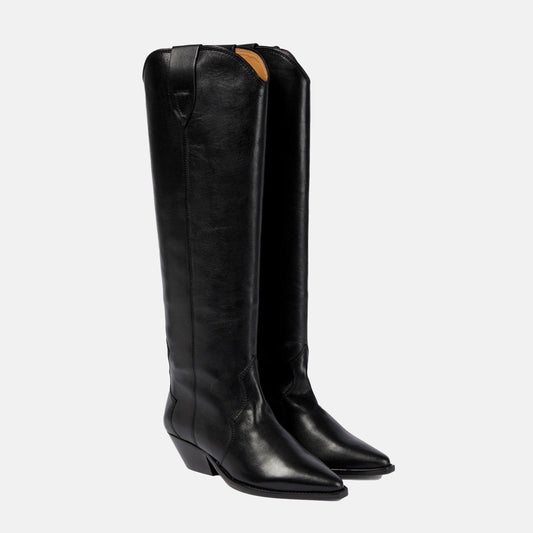 Denvee High Leather Boots