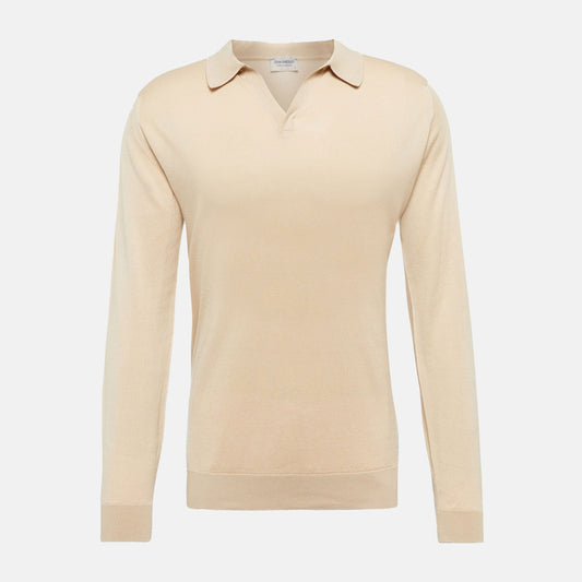 Puck cotton polo sweater