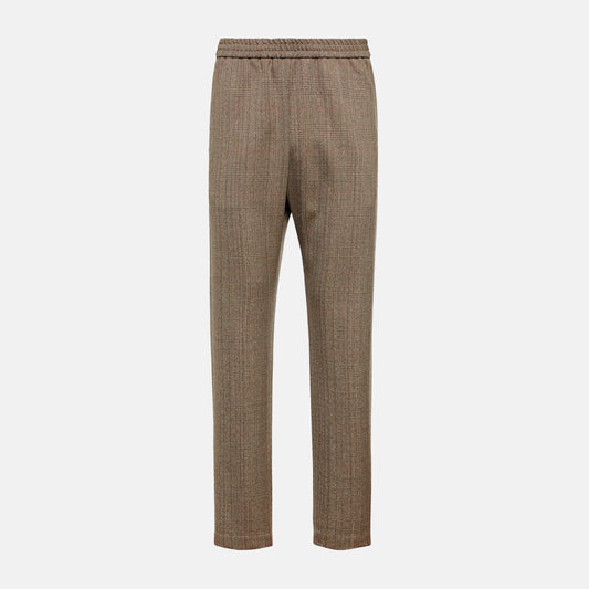 Riobarbo crespon carbon trousers