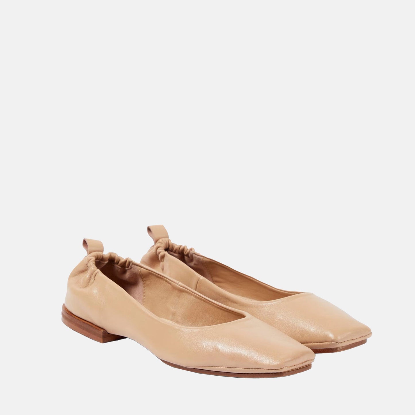 Montjuic Leather Ballet Flats