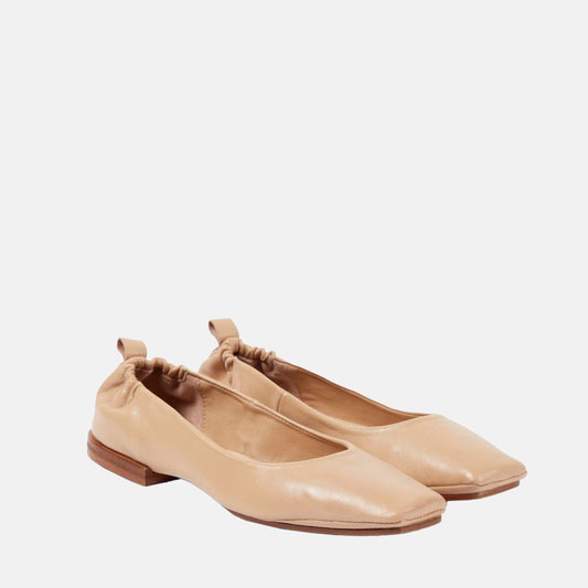 Montjuic Leather Ballet Flats