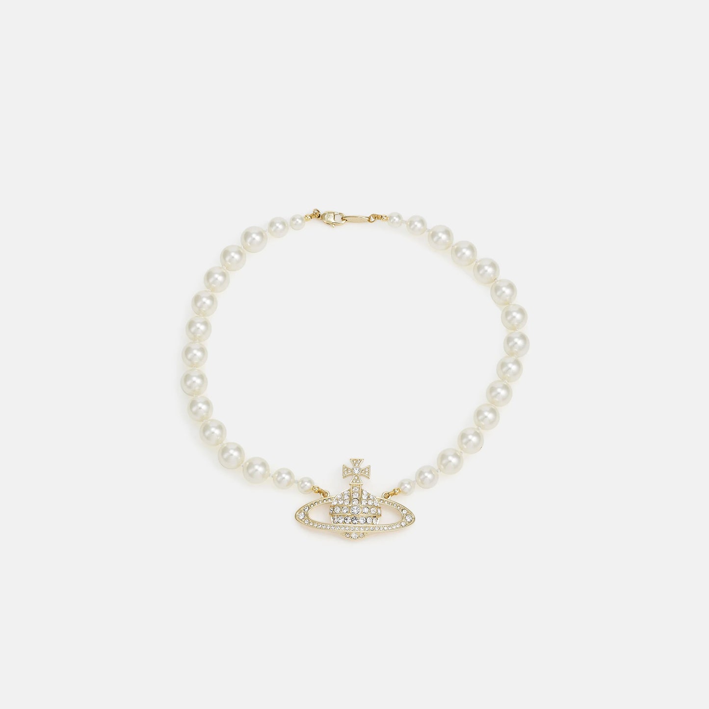 One row bas relief choker